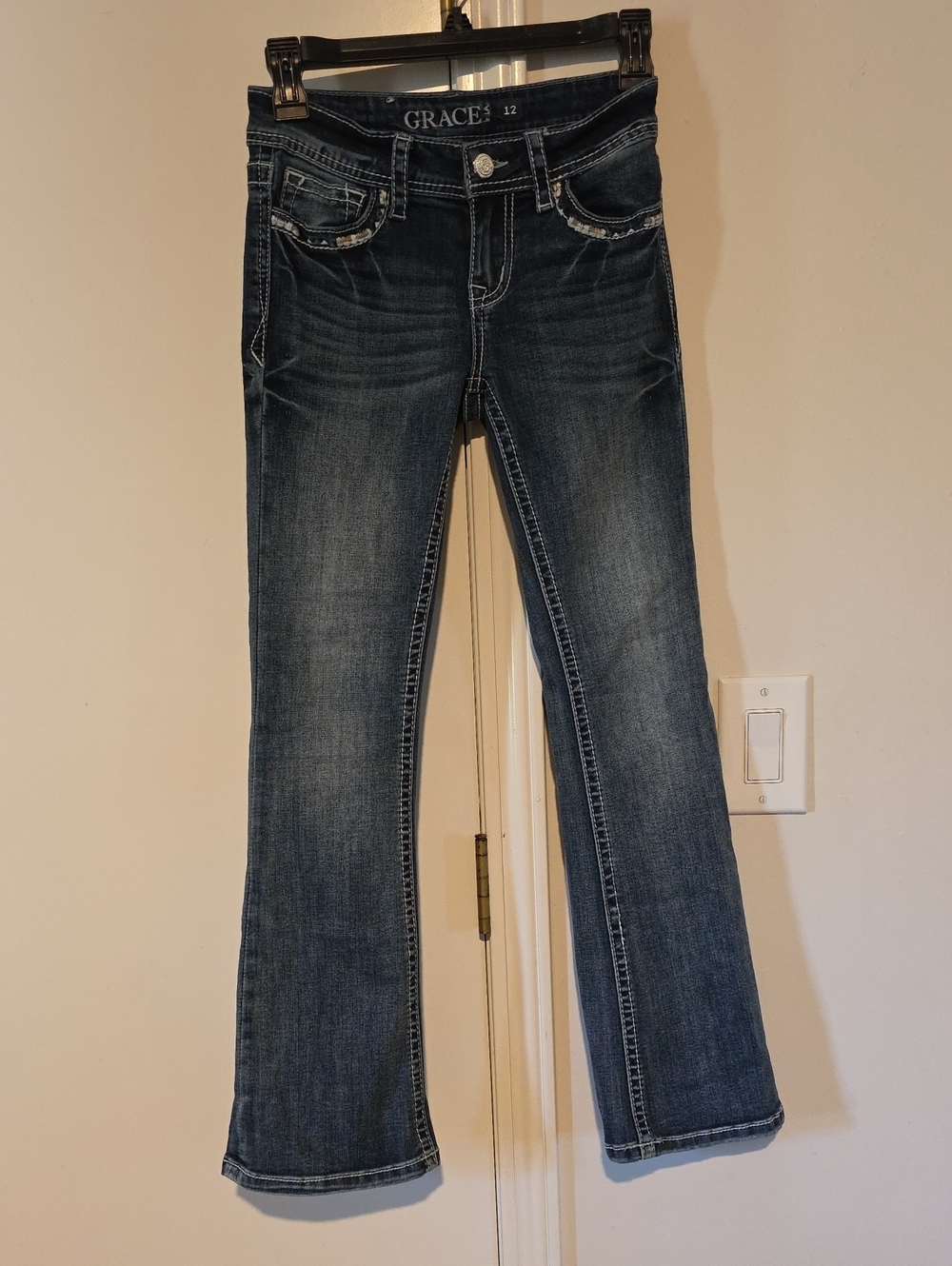 Grace Dark Indigo Bootcut Jeans